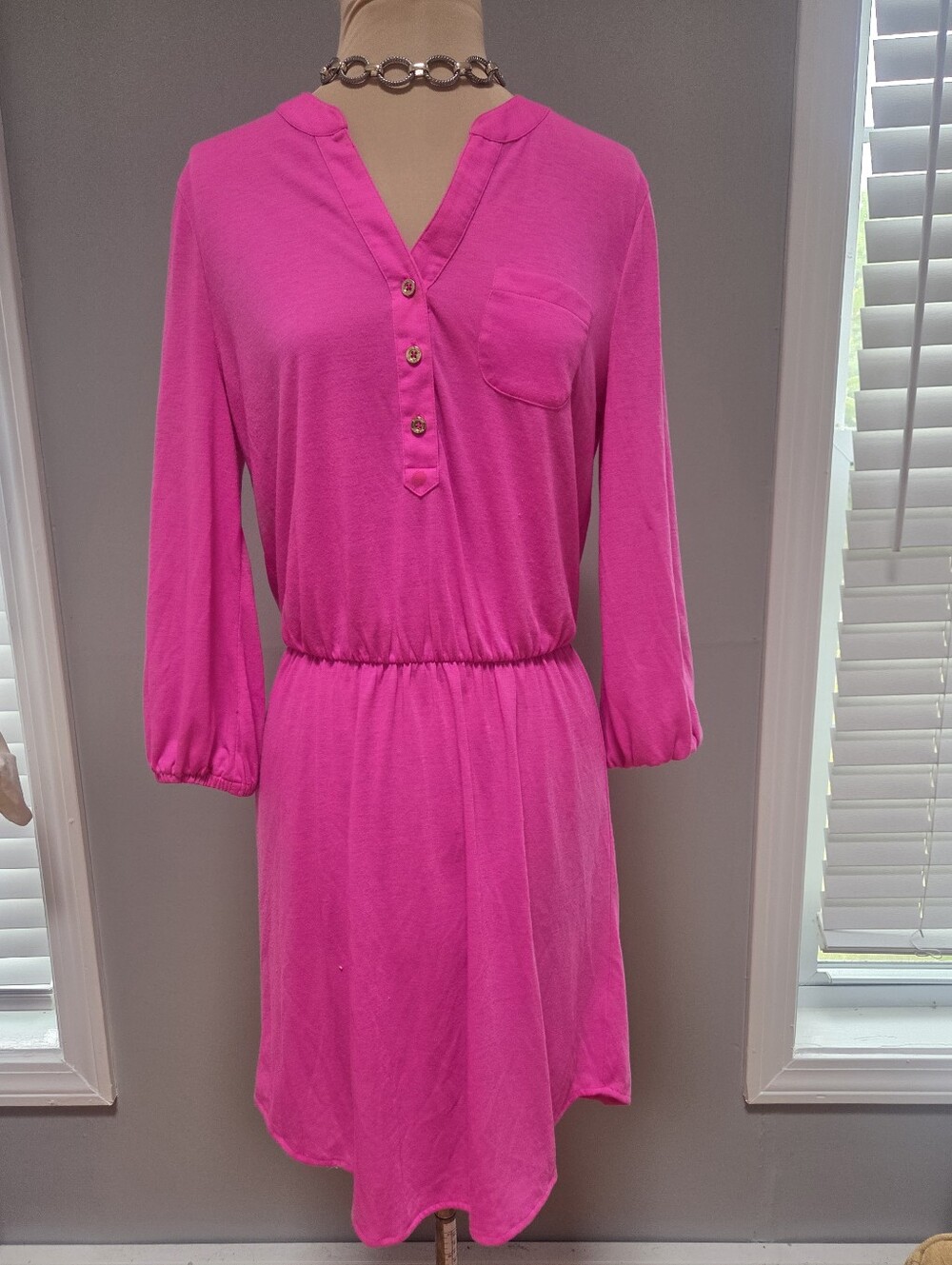 Lilly Pulitzer Beckett Dress Mambo Pink Small